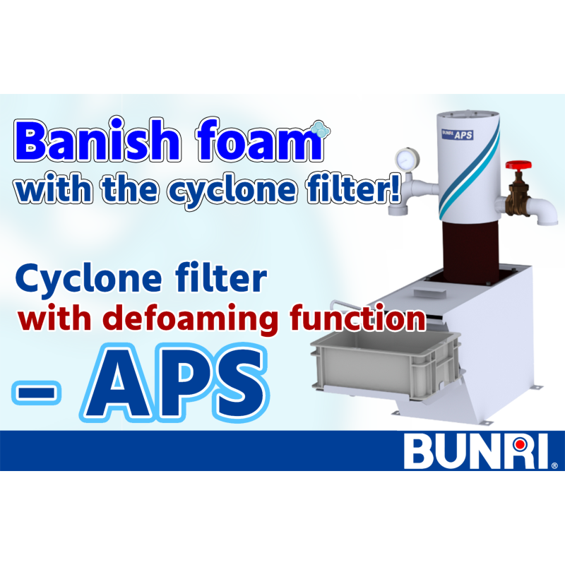 Cyclone Filter APS｜Foam-Free Coolant for High-Precision Metal Machining